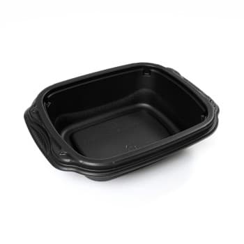 【特価セール】【耐寒耐熱容器】FTデリプレ角 18-13(45) 耐寒黒