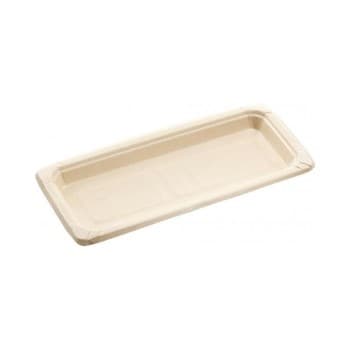 【サンプル】【紙製寿司容器】大波1-5紙本体 茶FSM