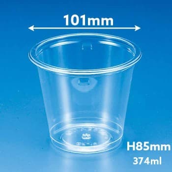 バイオカップ 101パイ390B 新2【374ml】 50枚