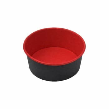 【サンプル】fw+クラフトフードカップ115-290 本体 赤黒