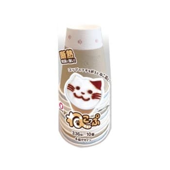 断熱レリーフカップ ねこっぷ【336ml】