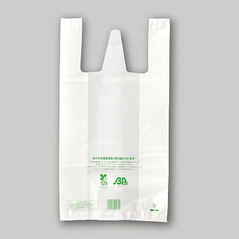 【サンプル】ニューイージーバッグ【バイオ25】L 乳白