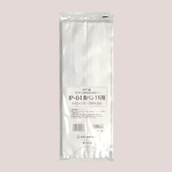【サンプル】IPP袋 食パン1斤用 IP-04