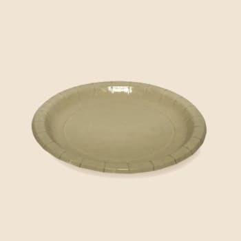 【サンプル】竹パルプペーパープレート 17cm