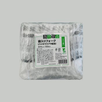 バイオマス25%フォーク 白