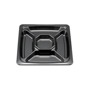 【サンプル】SFオードブル角20 黒 本体