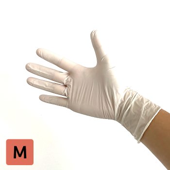【特価セール】Jニトリルグローブ 511白 粉付 M