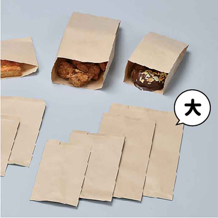 83％以上節約 耐油袋 Ｎｏ.64 耐油紙マチ付袋 製パン資材 大阪ポリエチレン販売 マチ付き 紙袋 地域限定 送料無料 2000枚入 7813 