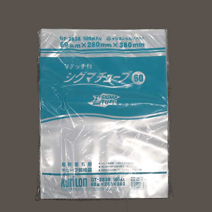 真空パック袋 シグマチューブ GT-28381000枚(100枚×10)｜foodware+